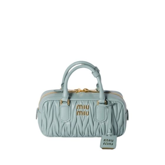 MIU MIU Arcadie matelassé nappa leather bag