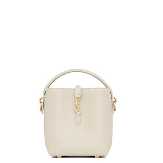 YSL LE 37 mini in shiny leather