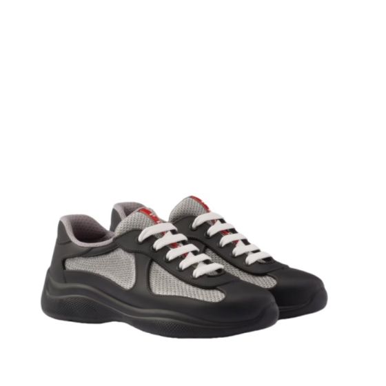 Prada America's Cup Soft rubber and bike fabric sneakers
