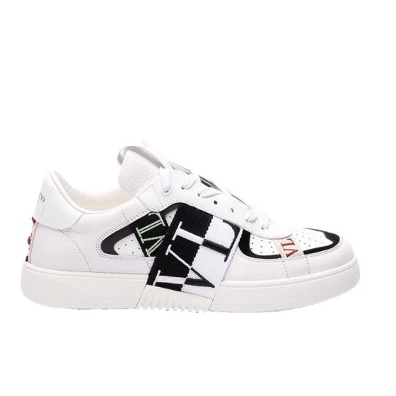 Valentino VL7N LOW-TOP IN BANDED CALFSKIN SNEAKER