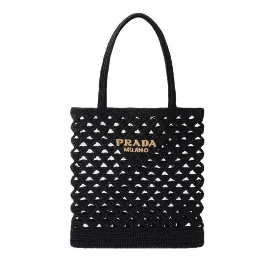 Prada Crochet tote bag