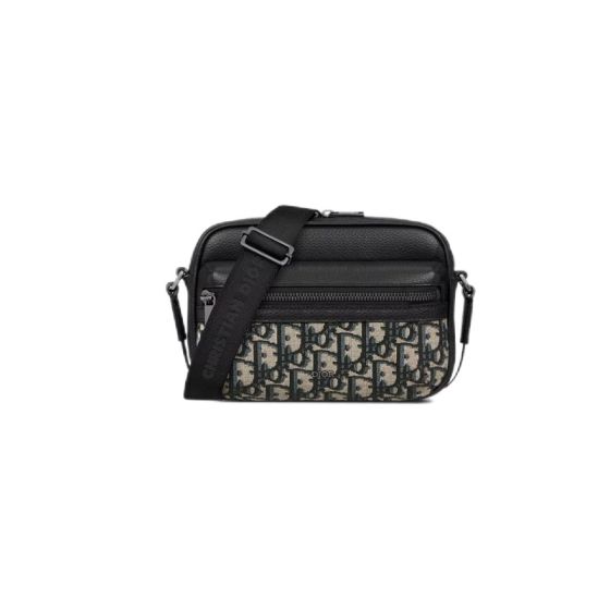 Dior Mini Rider 2.0 Zipped Messenger Bag