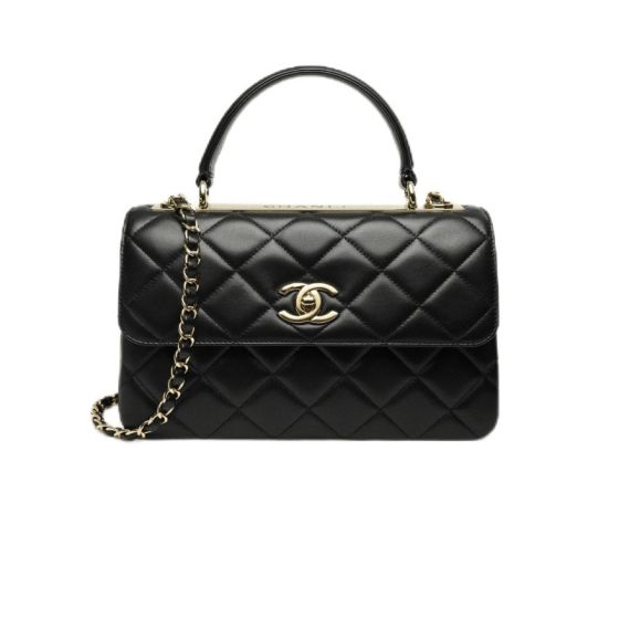 CHANEL Flap Bag with Top Handle