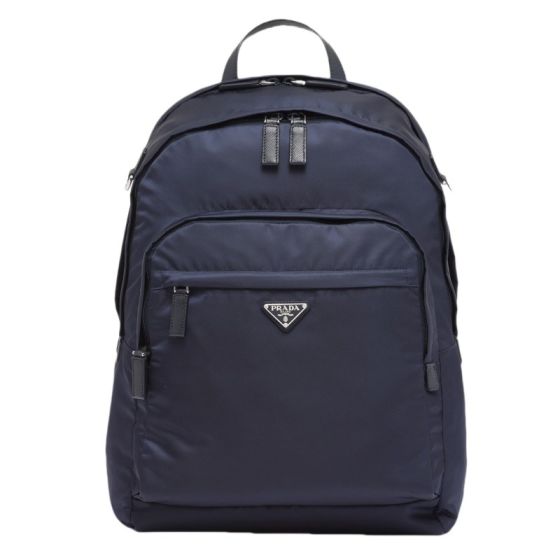 Prada Re-Nylon and Saffiano leather backpack