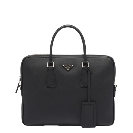 Prada Saffiano Leather Work Bag