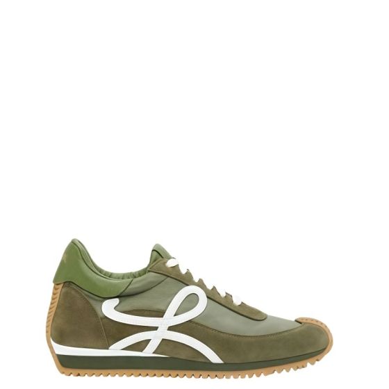 LOEWE Flow Runner in nylon and suede
