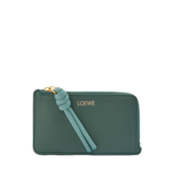 LOEWE Knot coin cardholder in shiny nappa calfskin