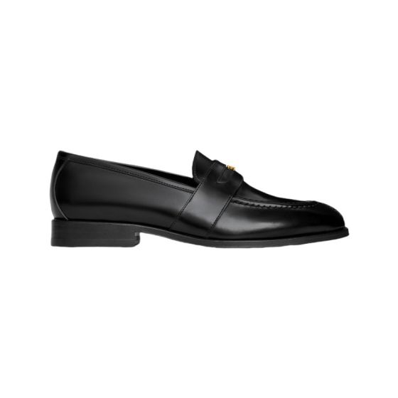 CELINE MALAQUAIS TRIOMPHE LOAFER in POLISHED BULL