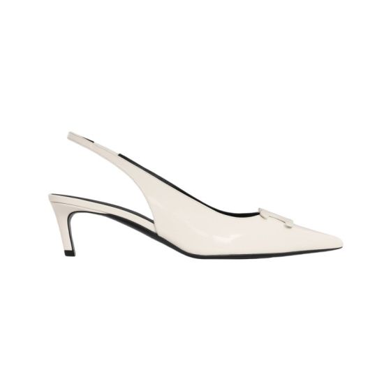 CELINE ALMA TRIOMPHE SLINGBACK in PATENT CALFSKIN
