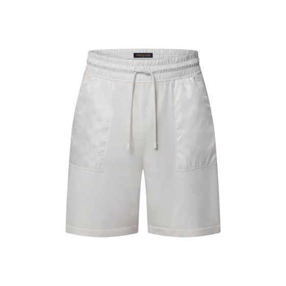 LV Shorts With Monogram Nylon Details