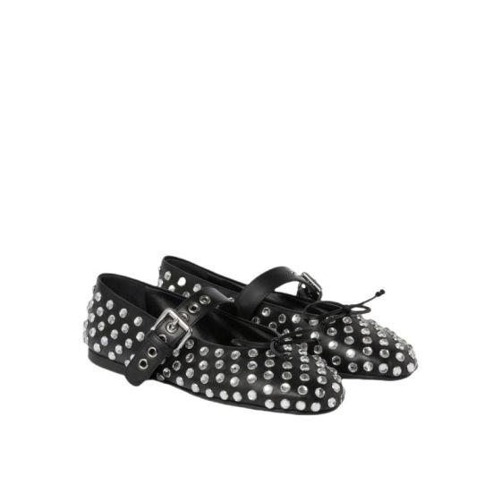 MIU MIU Leather ballerinas