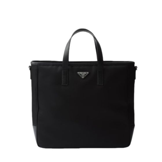 Prada Re-Nylon and Saffiano leather tote bag