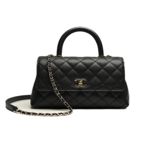 CHANEL Flap Bag with Top Handle