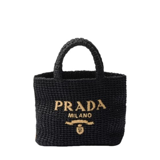 Prada Small crochet tote bag