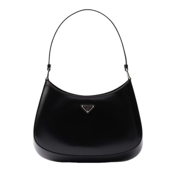 Prada Cleo brushed leather shoulder bag