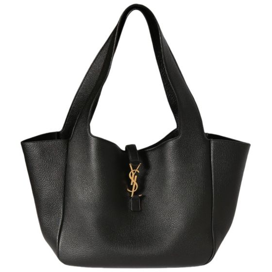 YSL LE 5 À 7 bea in grained leather