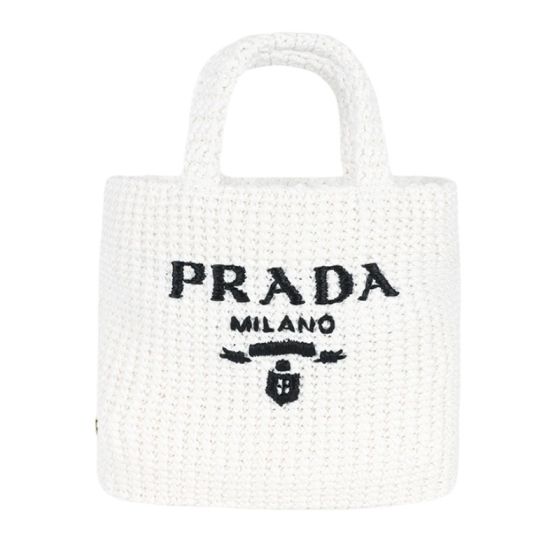 Prada Small crochet tote bag