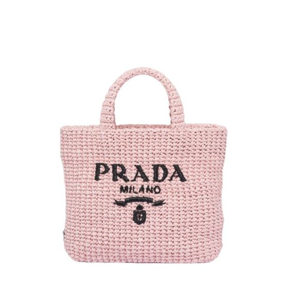 Prada Small crochet tote bag