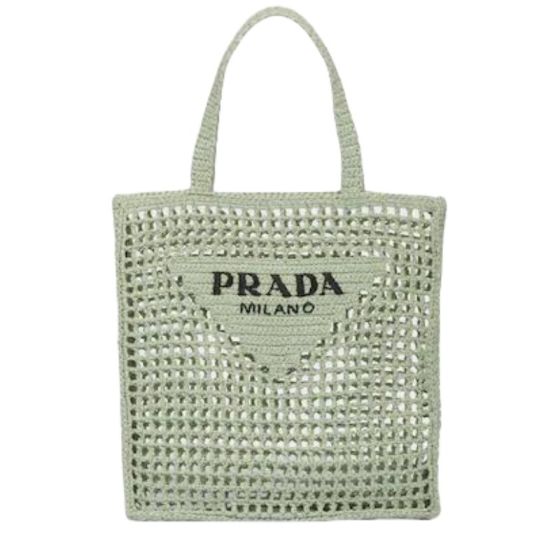 Prada Crochet tote bag
