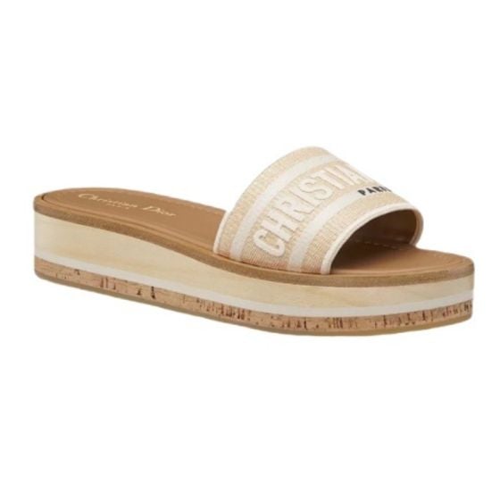 Dior iviera Dway Platform Slide