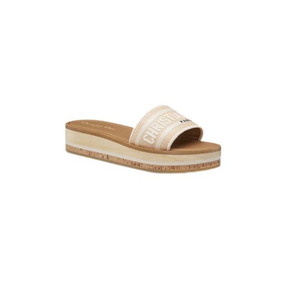 Dior iviera Dway Platform Slide