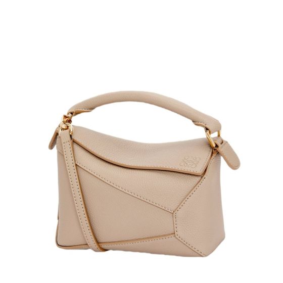 LOEWE Mini Puzzle bag in soft grained calfskin