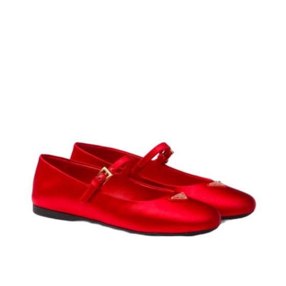 Prada Satin ballerinas
