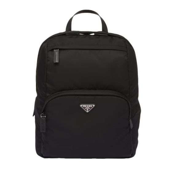 Prada Re-Nylon and Saffiano leather backpack