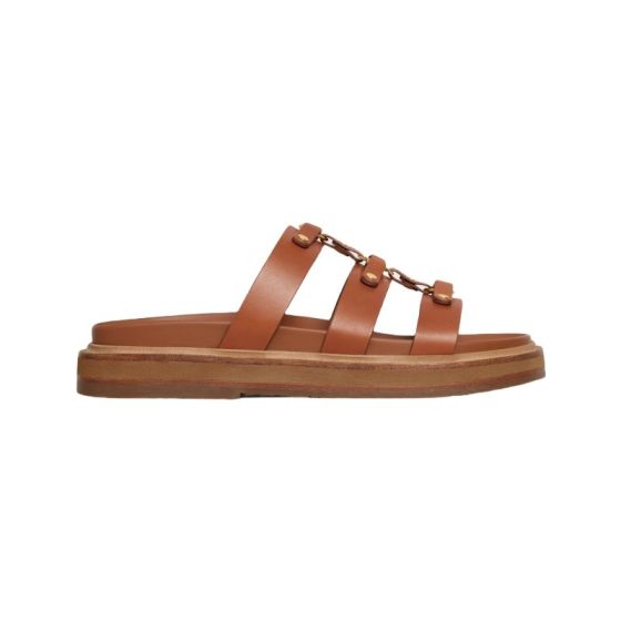 CELINE - TIPPI SLIDE in CALFSKIN