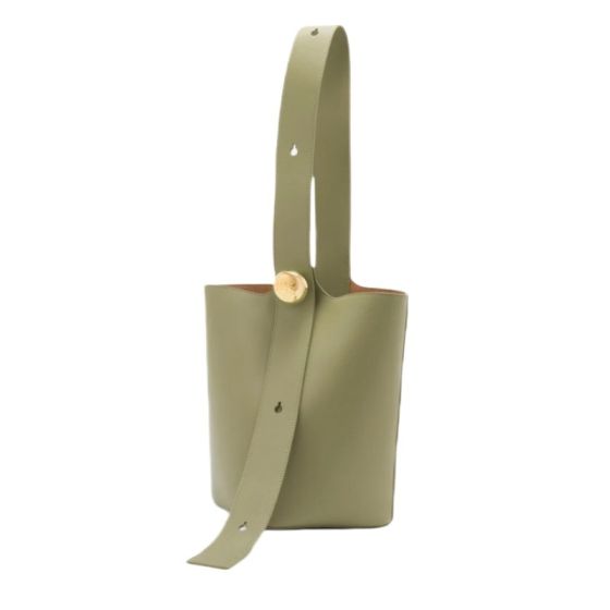 LOEWE Medium Pebble bucket in smooth calfskin