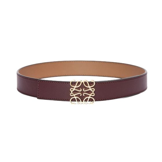 LOEWE Reversible Anagram belt in smooth calfskin
