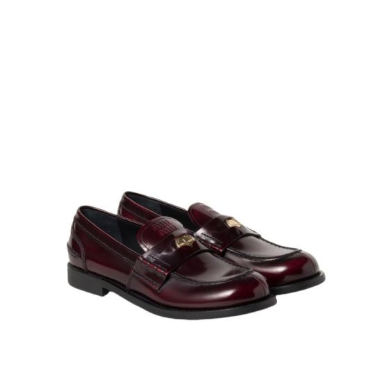 MIU MIU Leather loafers
