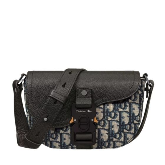 Dior Mini Saddle Messenger Bag with Flap