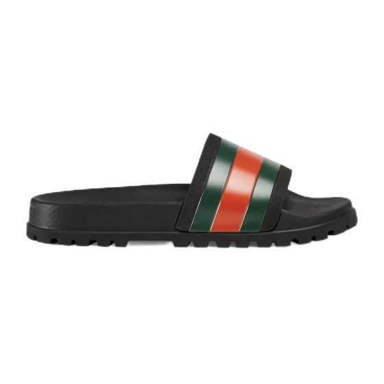 Gucci Men's slide sandal with Web