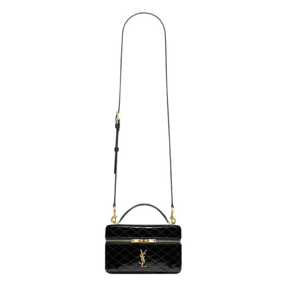 YSL GABY vanity bag in patent leather