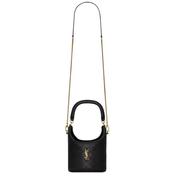 YSL GABY bucket bag in lambskin
