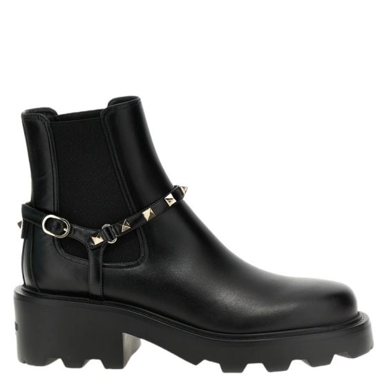 Valentino ROCKSTUD CALFSKIN BEATLE