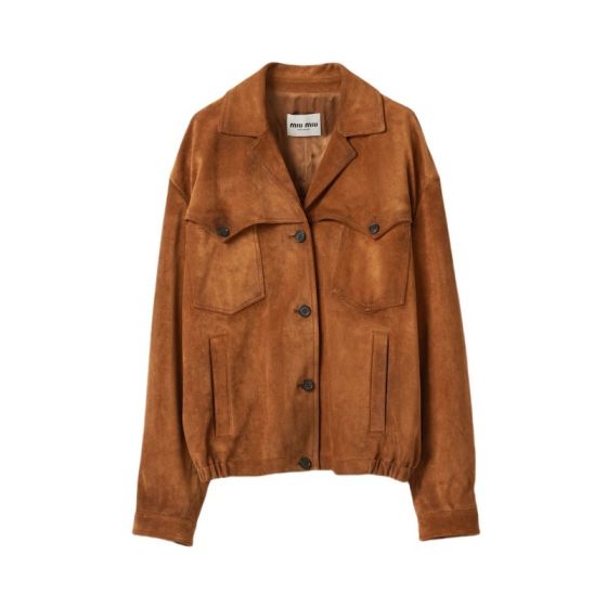 MIU MIU Suede jacket