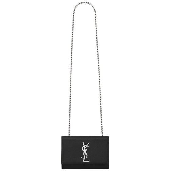 YSL KATE SMALL IN GRAIN DE POUDRE EMBOSSED LEATHER