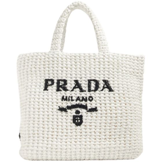 Prada Crochet tote bag