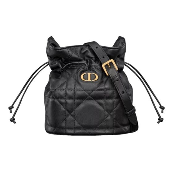 Dior Miss Caro Mini Bucket Bag with Drawstring