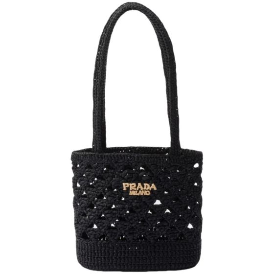 Prada Crochet tote bag