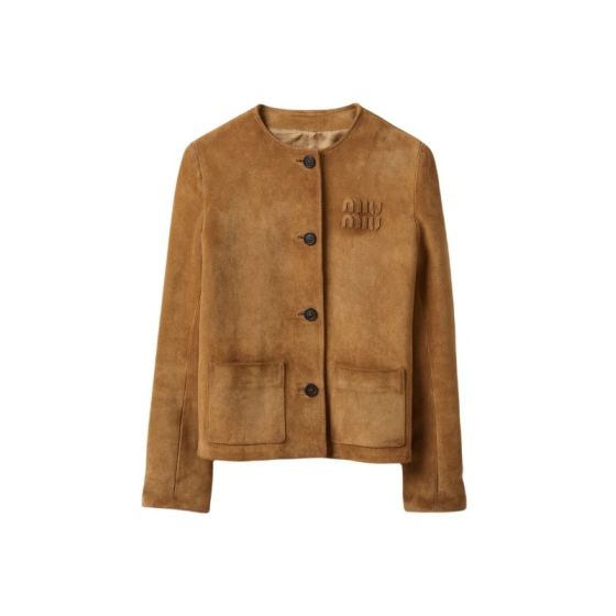 MIU MIU Suede jacket