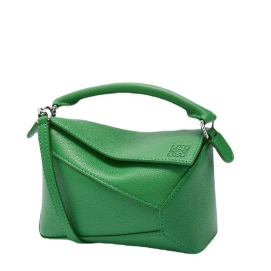 LOEWE Mini Puzzle bag in soft grained calfskin
