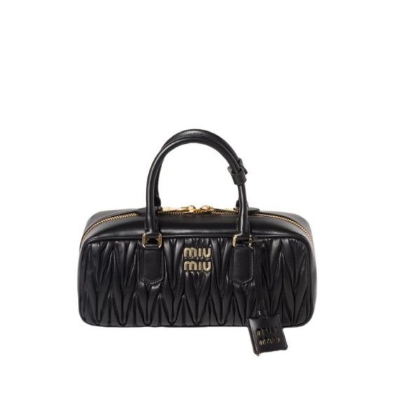 MIU MIU Arcadie matelassé nappa leather bag
