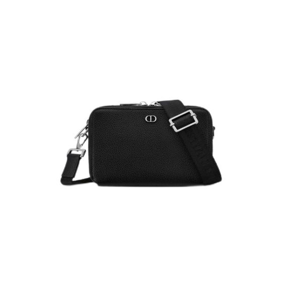 Dior CD Icon Zipped Pouch with Strap