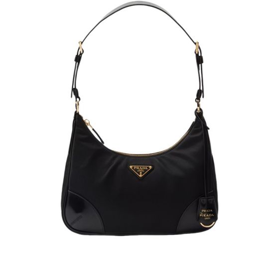 Prada Re-Edition 2002 Re-Nylon and brushed leather shoulder bag