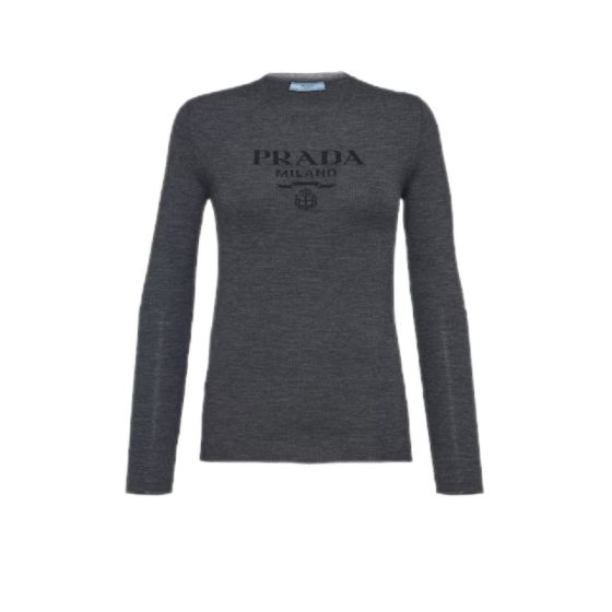 Prada Superfine wool crew-neck sweater
