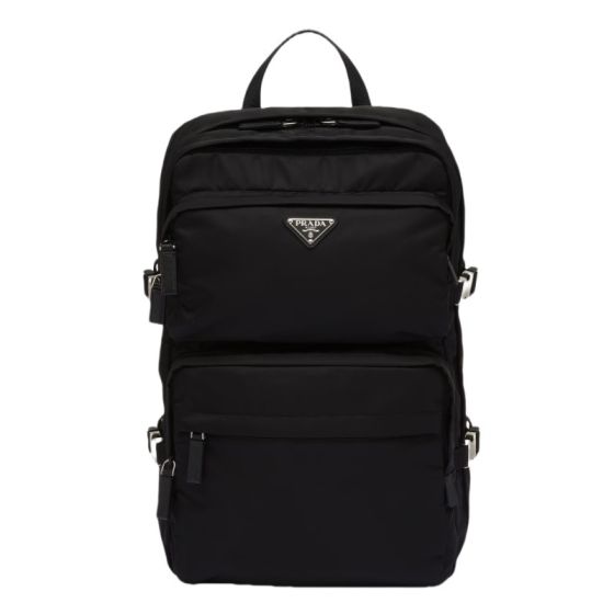 Prada Re-Nylon and Saffiano leather backpack