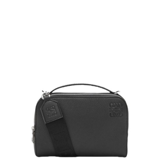 LOEWE Mini crossbody camera bag in soft grained calfskin